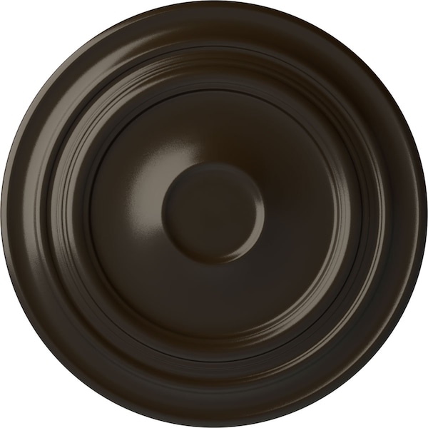 Ekena Millwork Giana Ceiling Medallion (Fits Canopies up to 7 7/8"), Hand-Painted Stone Hearth, 32 5/8"OD x 1 1/2"P CM32GISHF - main